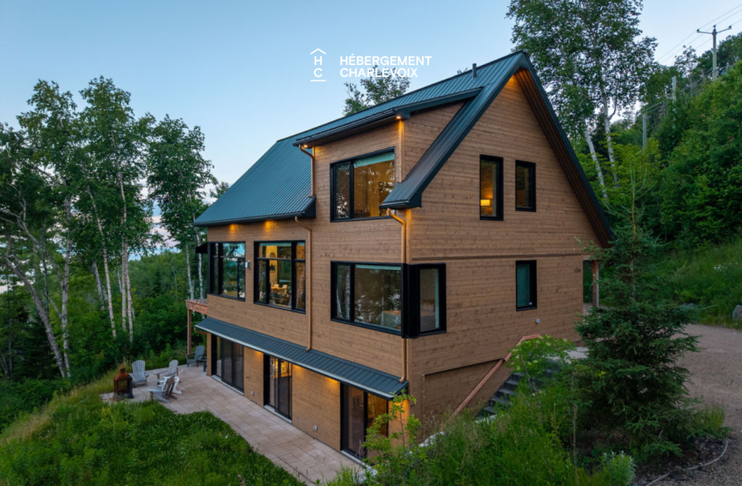 FLE-188 - Stunning Scandinavian Home with Breathtaking River View and Full Thermal Experience